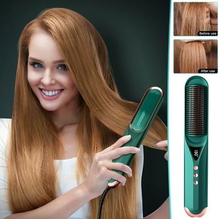 Hair Straightener Brush/Comb