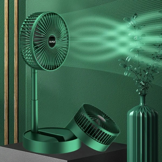 Mini Electric Rechargeable Adjustable Table Fan